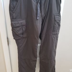 Fleece lined cargo pants